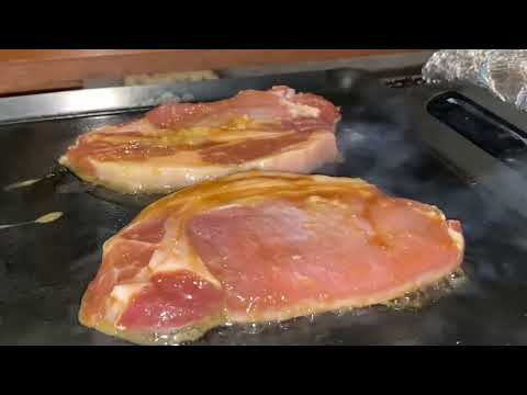 BBQ＃137【ファミリーバーベキュー】シャケホイル焼き、ケバブ、ナス焼き、無限ナス、豚ロース、肉巻き、生姜焼き