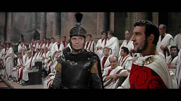 The Fall of the Roman Empire (1964) --- Senate scene