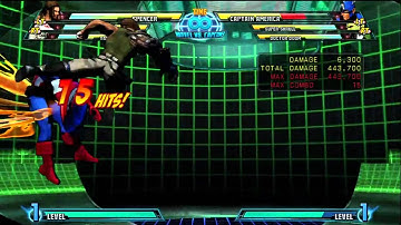 MvC3: Spencer double OTG to hyper with Cold Star assist