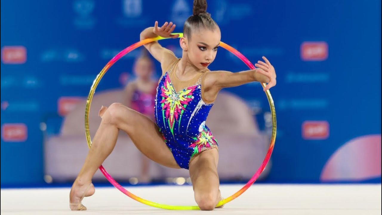 Вероника Малинина обруч Гран-при кубок чемпионок Алины Кабаевой