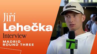 Jiri Lehecka details changes to racket | 2026 Madrid screenshot 2