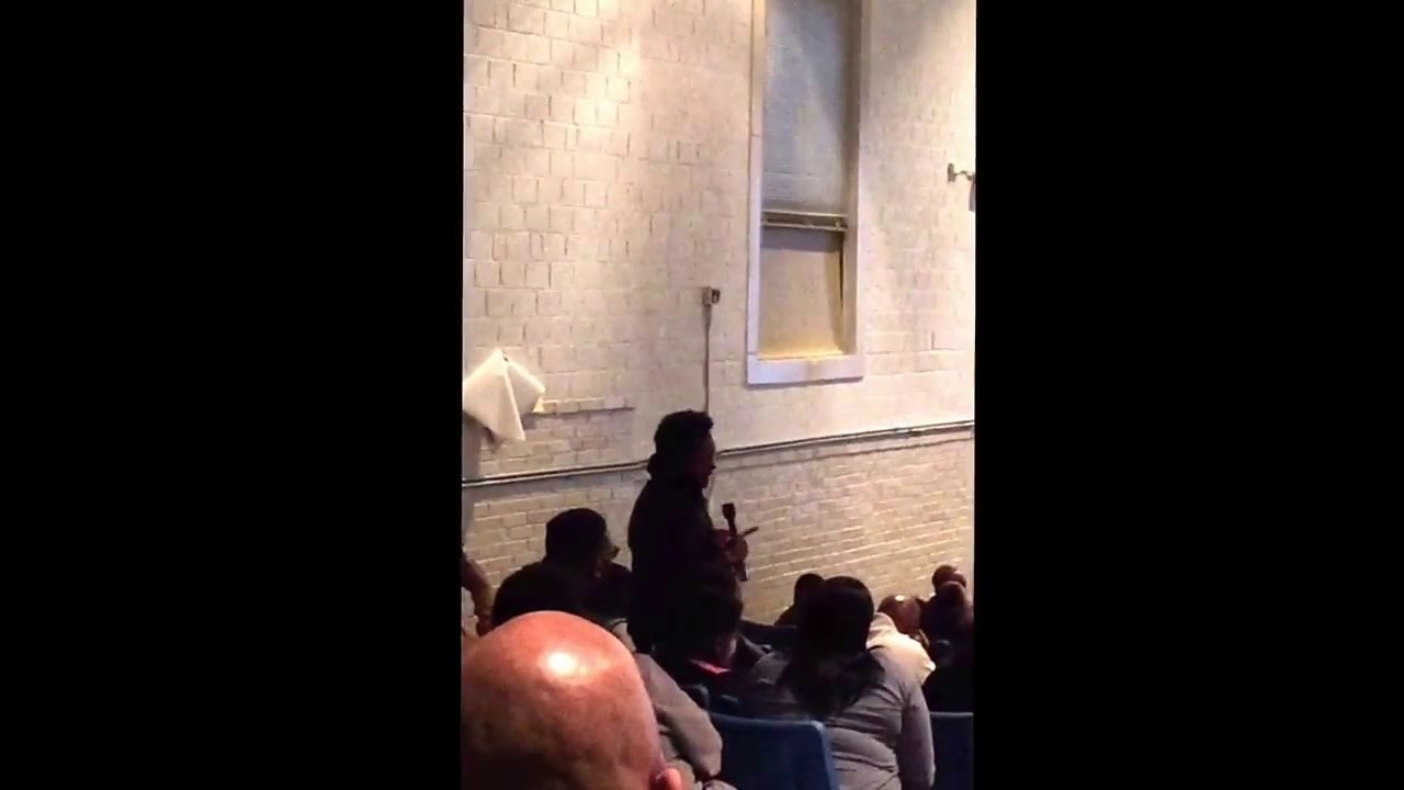 Knox County Schools Middle School Rezoning meeting at Vine 1/31/2017 