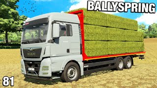 HAY DELIVERY FOR THE GOATS BallySpring FS22 Ep 81