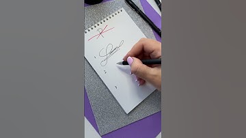 How to sign the letter  P | Signature ideas