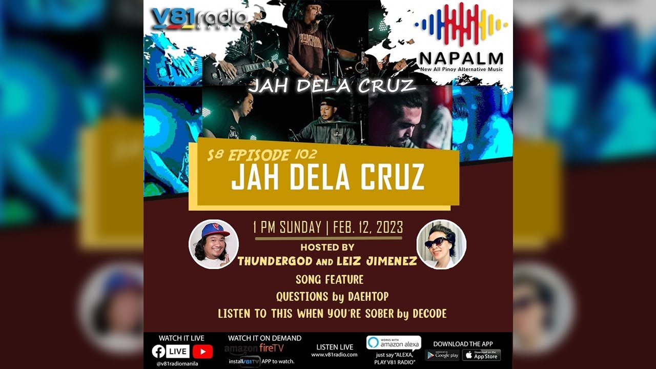 New All Pinoy Alternative Music | S8 Episode 102 - Jah Dela Cruz
