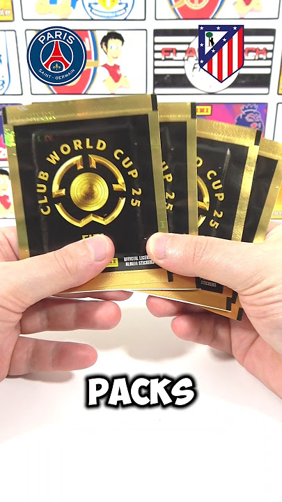 PSG VS ATLETICO MADRID Pack Opening | Panini Club World Cup 2025 Match Prediction #shorts