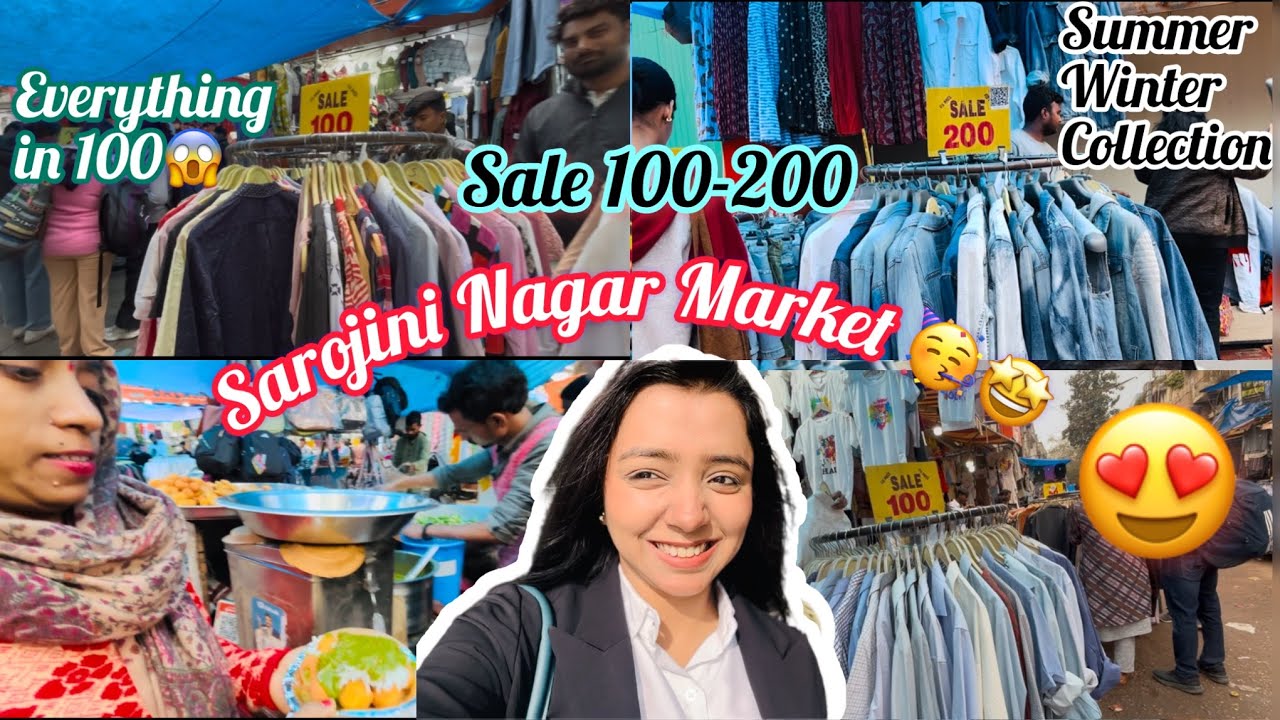 Sarojini Nagar Market | Under Rs 100 | So Affordable 🤩| Day-30 Vlog | Navkaur❤️🧿