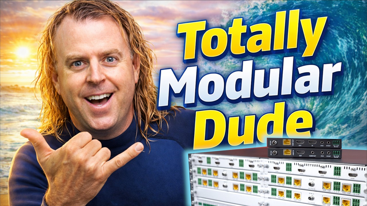 The Most Powerful 4K Matrix Switcher? Modular Video Wall System Deep Dive - BG-MC-Series