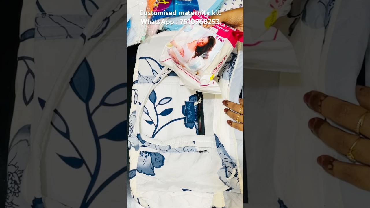 Customised hospital bag / baby bed & baby products 