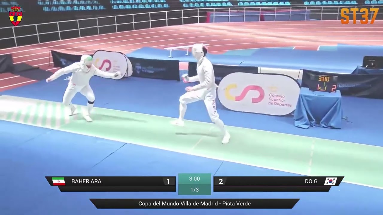 Madrid World Cup 2025 SMS - L32 - Mohamed Baher IRI v Do Gyeongdong KOR