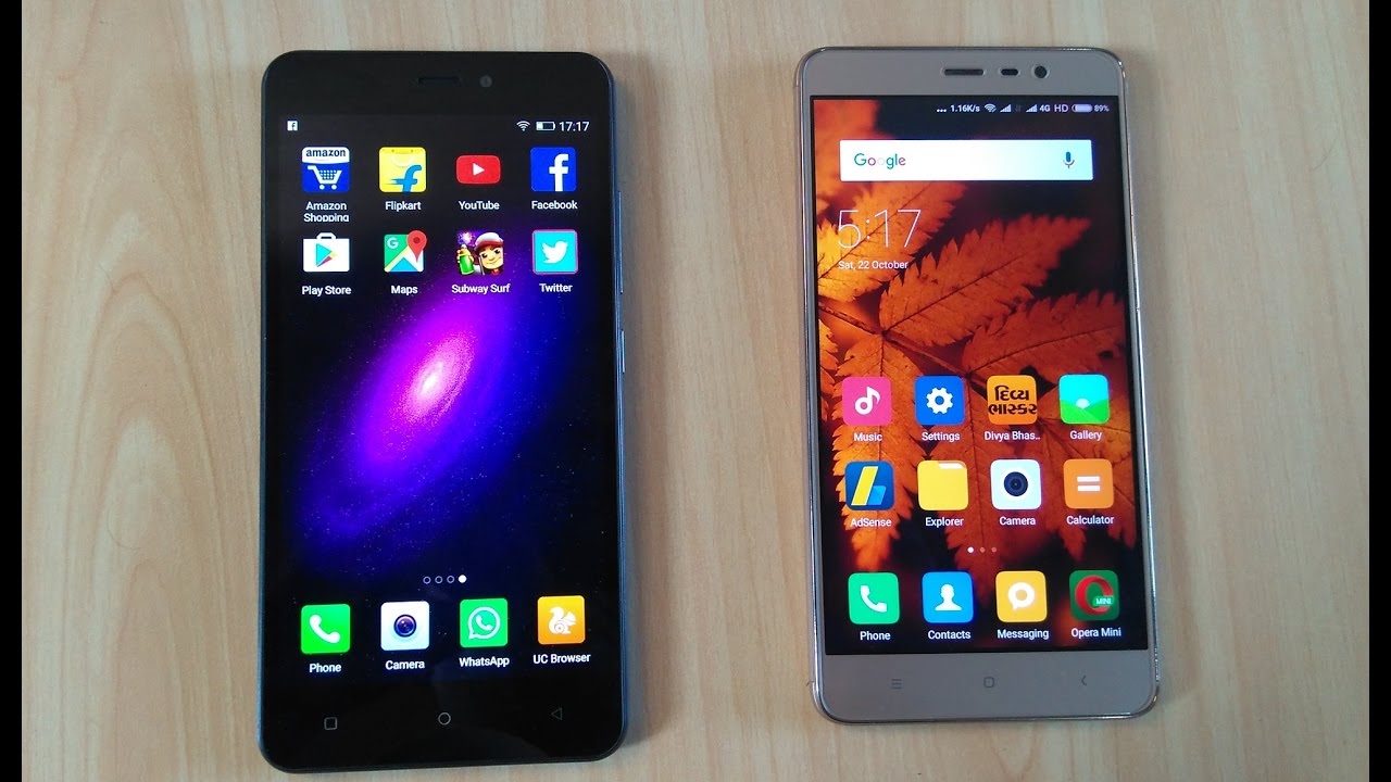 Gionee P7 Max vs Mi Note 3 SpeedTest Comparison