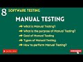 QA manual testing tutorial for beginners | what is manual testing