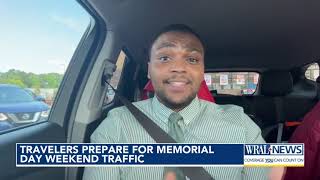 Travelers prepare for Memorial Day weekend traffic