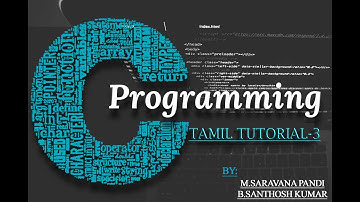 C programming part-3 (Simple C program ) in tamil
