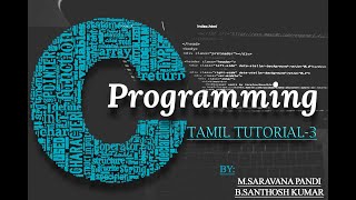 C programming part-3 (Simple C program ) in tamil