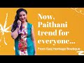 Paithani  a trend for everyone paithani products in canada 