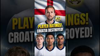 England Player Ratings vs Croatia! 🏴🔥 Clubs, Age & Performance Breakdown #worldcup2026