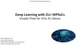 Deep Learning with Zynq Ultrascale+ MPSoCs