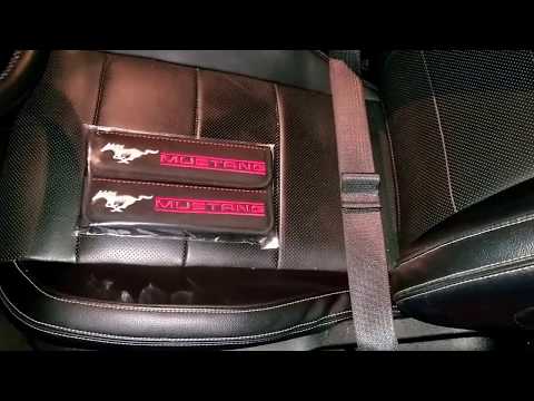 Seat Belt Pads for the Ford Mustang