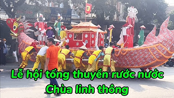 Lễ hội- tống thuyền rước nước chùa linh thông -xã khánh cư -yên khánh - ninh bình 2025/ quê tôi 35nb