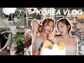 KOREA VLOG | Celebrating Our 21st Birthday in KOREA🎂🇰🇷✨ (kpop idol makeup, food, shopping, cafe)