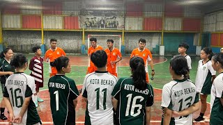 GASPOL ! LATIHAN FUTSAL PUTRI PORPROV BEKASI 🔥 Cewek Tangguh Bidik Emas Jabar 2026.