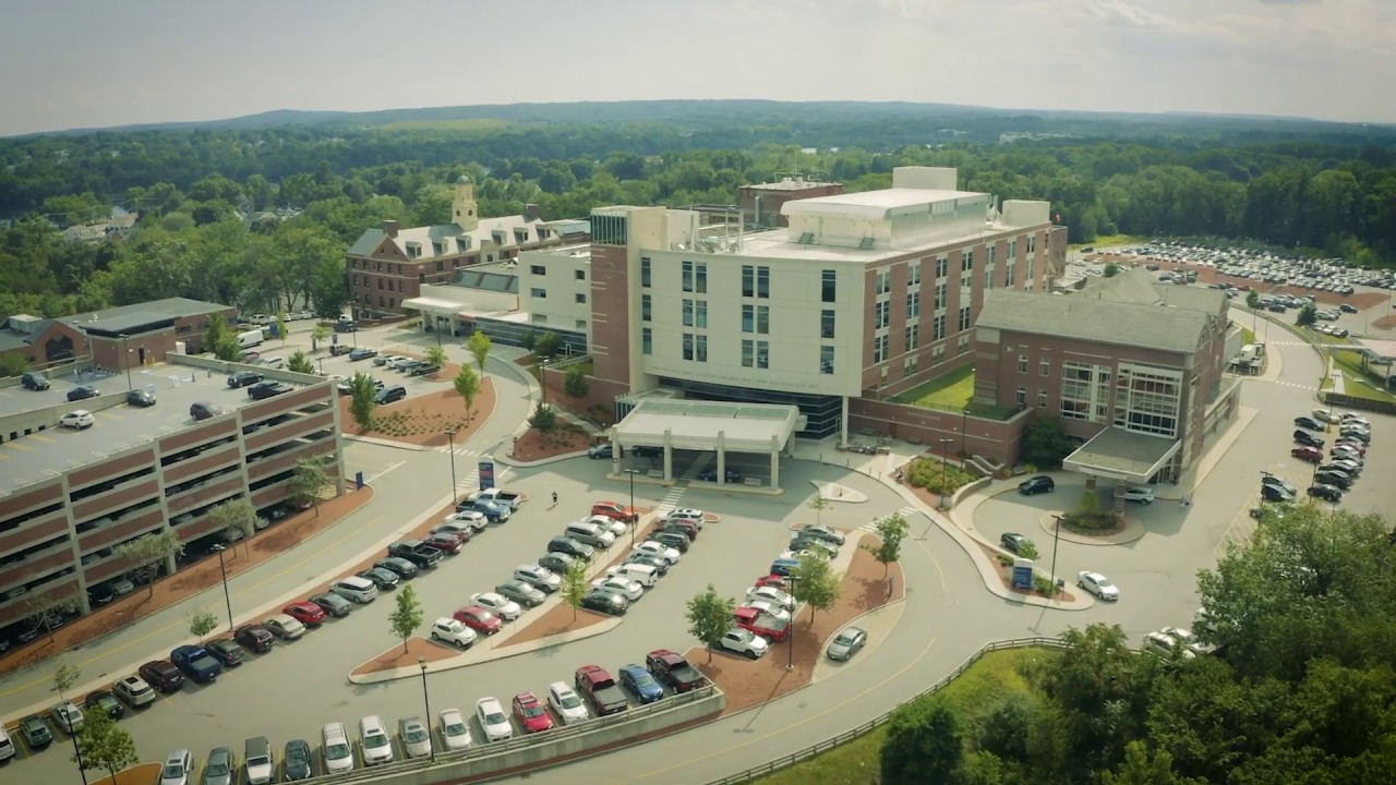 Lowell General Hospital Main Campus aerial drone footage (30 sec) YouTube
