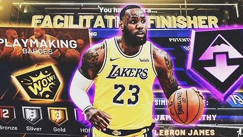 MY NEW BUILD IS A GLITCH ON NBA 2K20! DEMIGOD 2-WAY FACILITATING FINISHER BUILD NBA 2K20