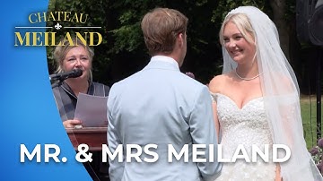 Maxime en Leroy geven elkaar het JAWOORD 💍 ❤️ | Chateau Meiland