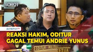 Reaksi Hakim PN Militer Usai Oditur Ditolak Andrie Yunus Dijenguk di RSCM
