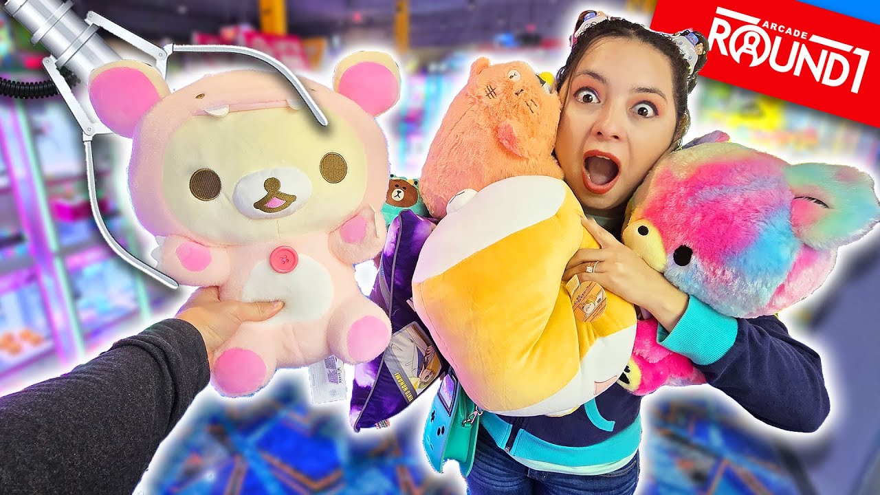 We Kept Winning the Claw Machines so FAST!