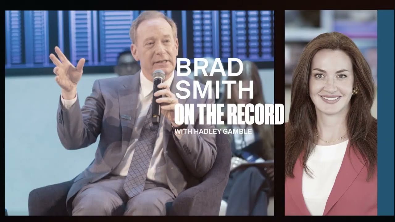 On the Record: Microsoft's Brad Smith talks AI, energy and Gulf innovation
