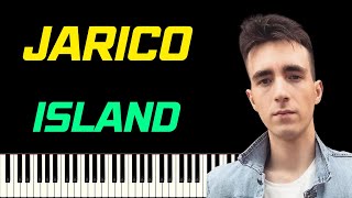 JARICO - ISLAND | PIANO TUTORIEL