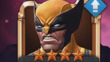MARVEL: Contest of Champions (iOS/Android) WOLVERINE leveling him up PART 2