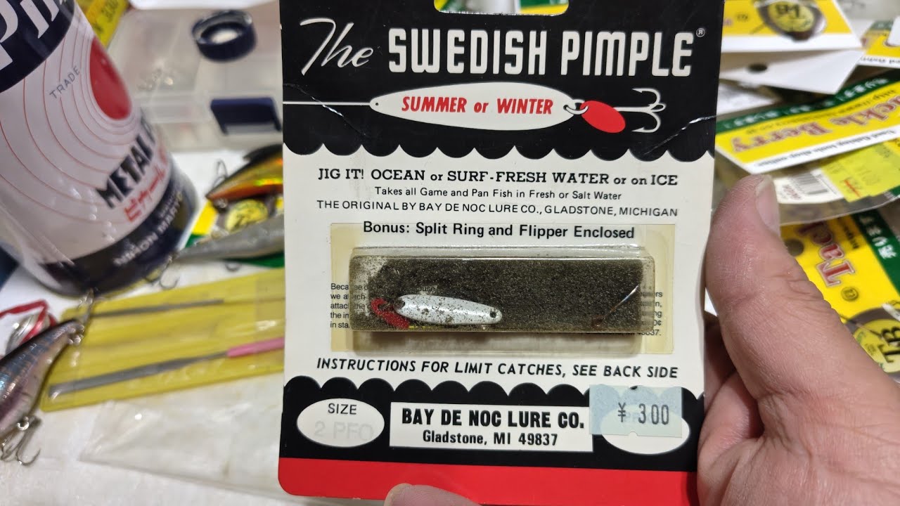The sequel to the unboxing of the lures I bought a long time ago