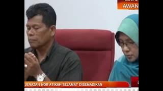 Jenazah Nur Atikah selamat disemadikan