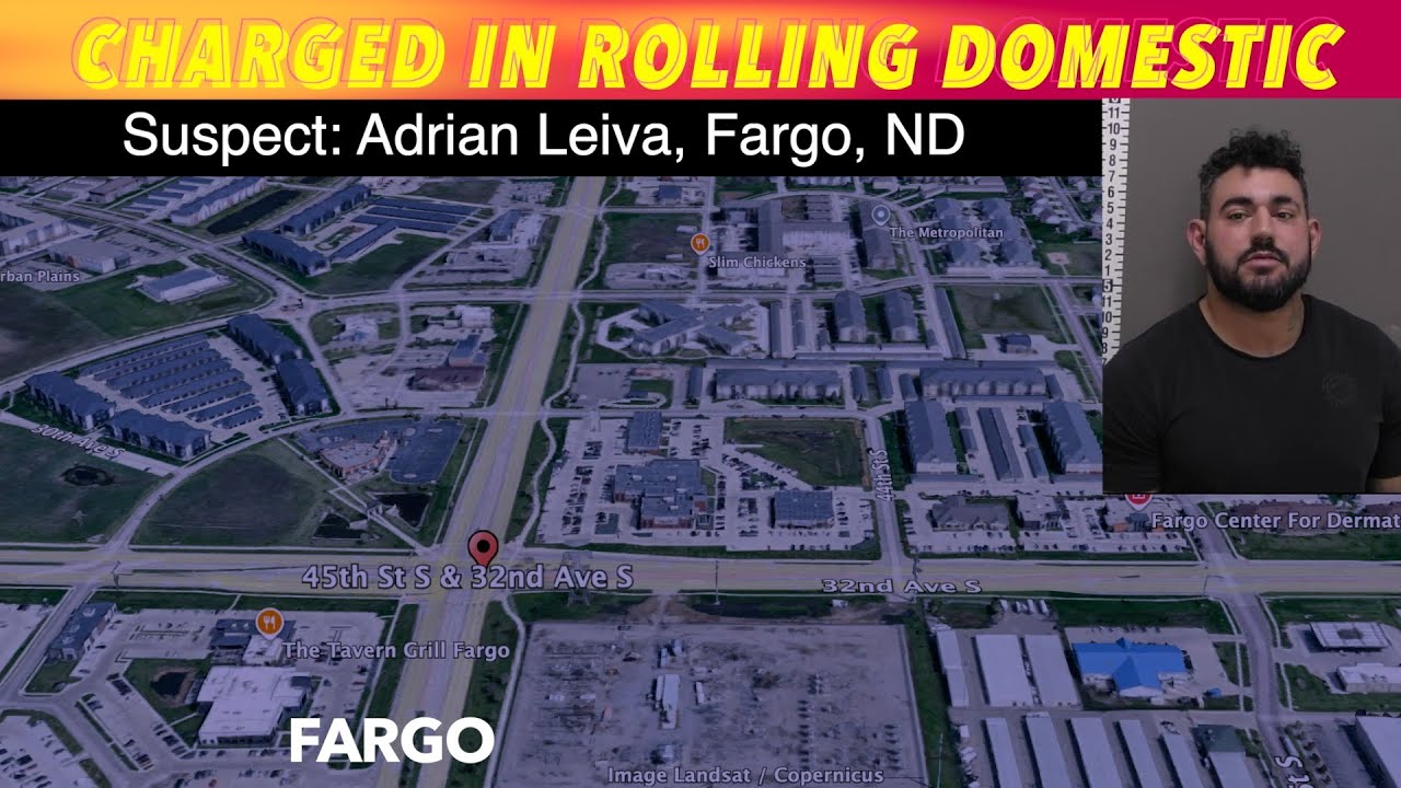 Fargo Man Charged In Rolling Domestic - YouTube