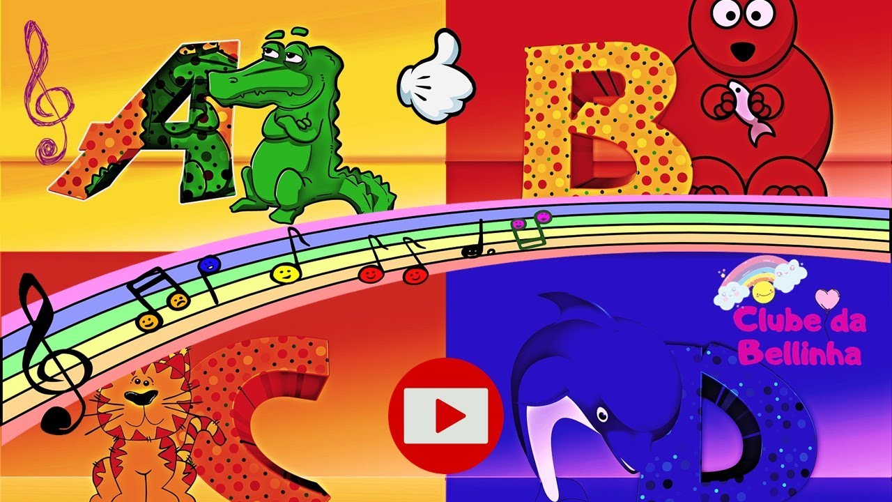 Alphabet Song – ABC Song - Música do Alfabeto em INGLÊS ♥ Clube da ...