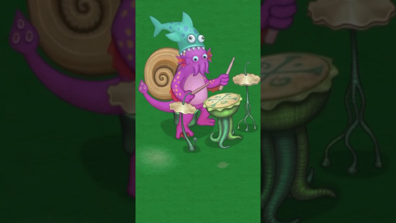 Shellbeat solo on water island in my singing monsters