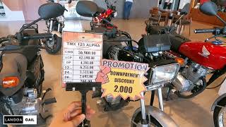 Honda Tmx 125 Price Update Cash, Downpayment,Installment