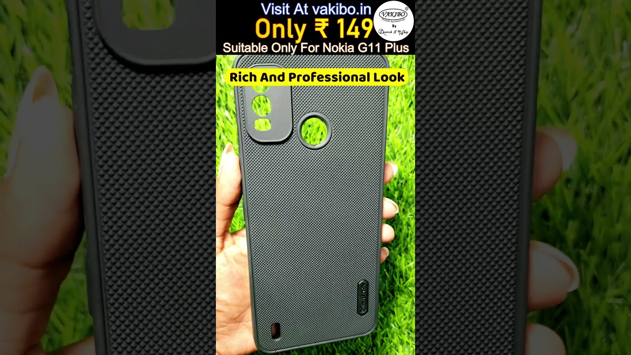VAKIBO 3D Design soft Silicon TPU Back Cover Case Suitable for  Nokia G11 Plus