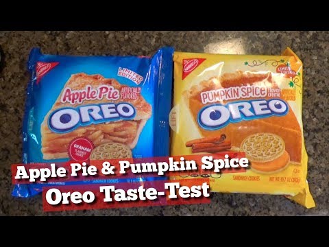Apple Pie and Pumpkin Spice Oreos Taste-Test