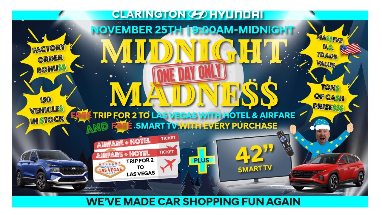 Midnight Madness Sale!!