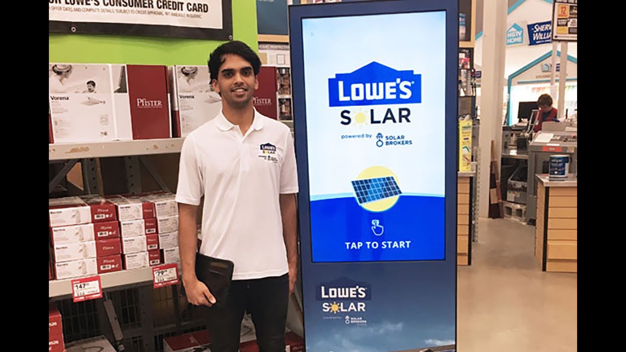 Lowe's Solar Program Lowe's Helps Homes Install Solar Panels. - YouTube