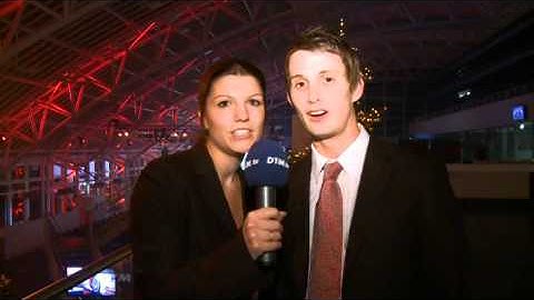 Weihnachtsgrüße von Oliver Jarvis & Katherine Legge