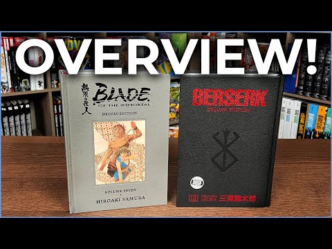 Blade of the Immortal Deluxe Volume 7 Hardcover & Berserk Deluxe Volume 12 Hardcover Overview! Blade of the Immortal Deluxe Volume 7 Hardcover & Berserk Deluxe Volume 12 Hardcover Overview!