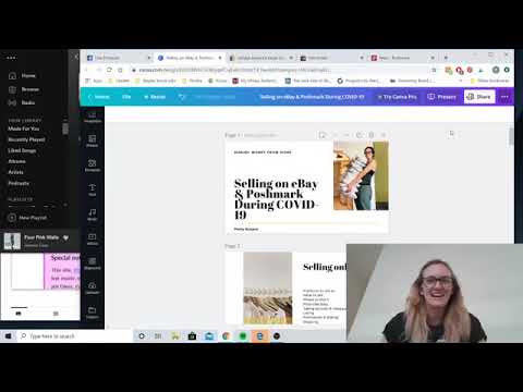Work from Home During COVID-19: Selling on eBay & Poshmark