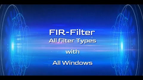 Fir Filter Coefficient calculation for Embeded programs