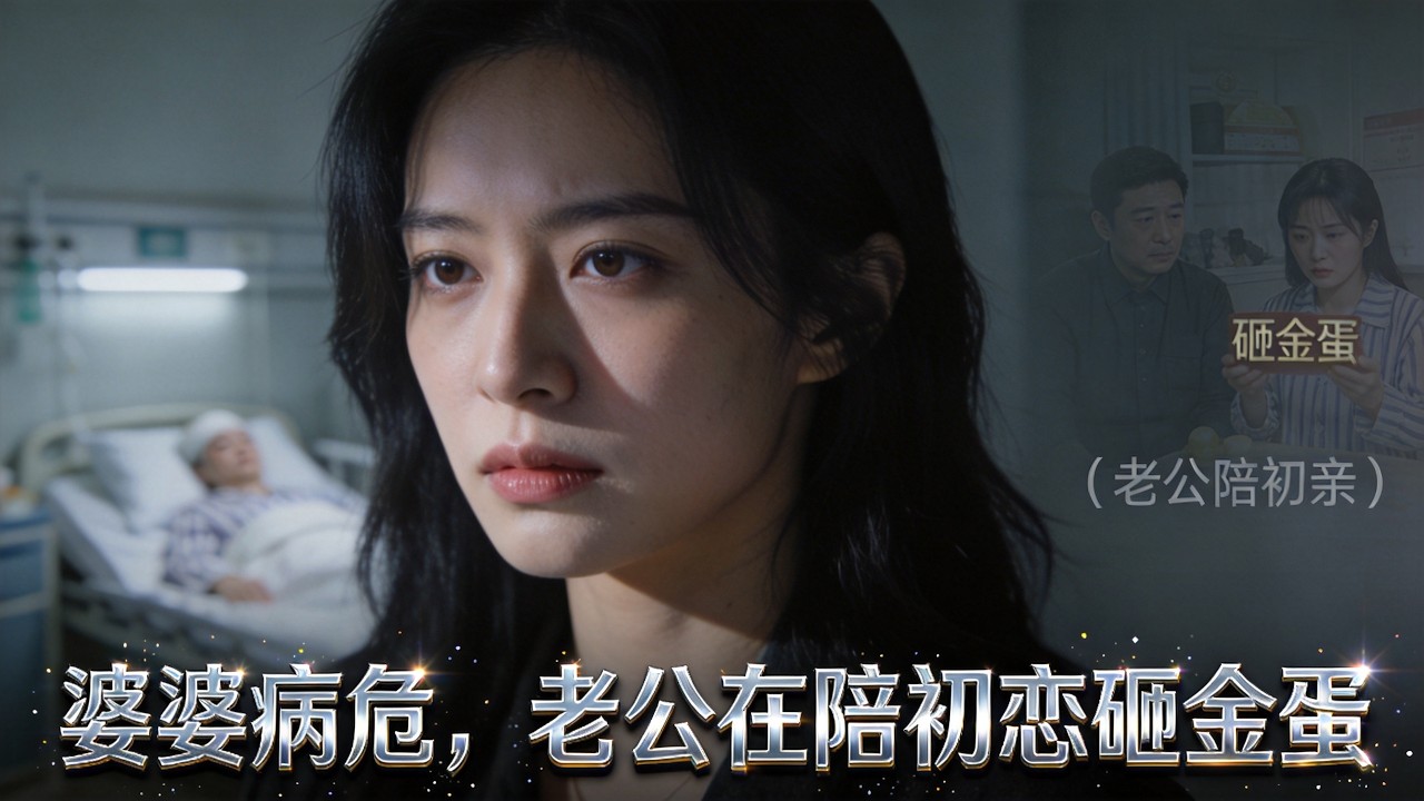 婆婆病危，老公陪初恋砸金蛋