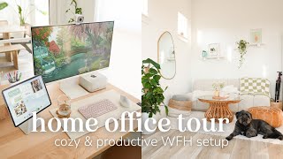 2023 Home Office Tour | Cozy, Productive, \& Aesthetic WFH Setup